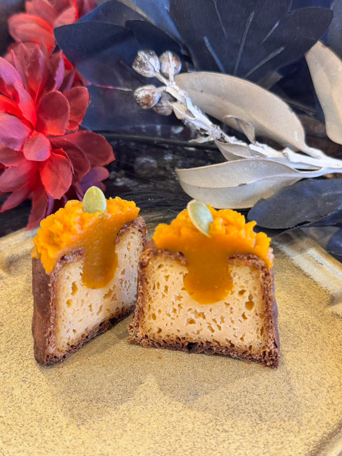【TRICK or NANA-Canelé】 秋の魔法を一口に。リンゴとかぼちゃが彩る特別なカヌレをご用意※こちらは送料込みの商品です。