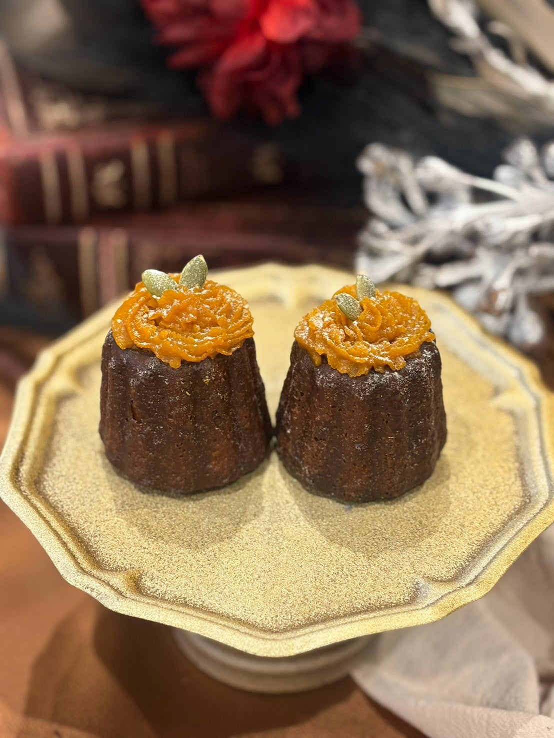 【TRICK or NANA-Canelé】　　　　　秋の魔法を一口に。リンゴとかぼちゃが彩る特別なカヌレをご用意※こちらは送料込みの商品です。